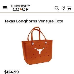 COPY - Texas longhorns venture tote